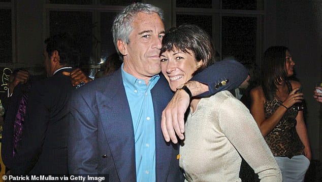 Epstein's longtime associate, British socialite Ghislaine Maxwell, was sentenced last year to 20 years in prison for helping him recruit and groom underage girls